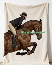 Louis Vuitton Throw Blankets